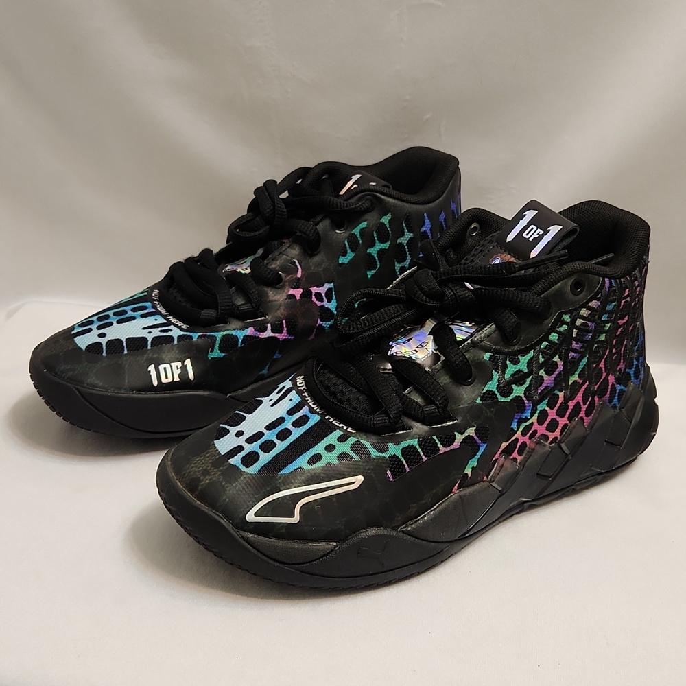 PUMA MB.01 Teenage Mutant Ninja Turtles Baxter Stockman Sneakers (Kids Size 4) - Picture 4 of 15